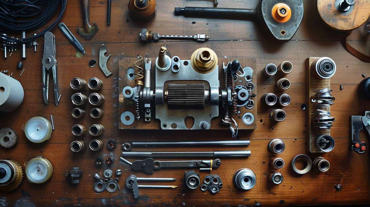 Close-up of an environmentally sealed diaphragm regulator first stage